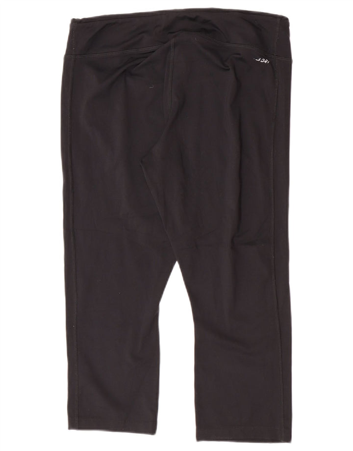 New Balance Damen Capri-Leggings UK 14 Large Schwarz