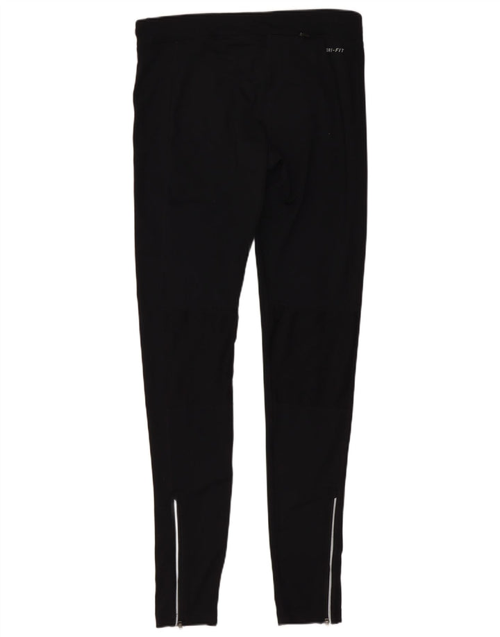 Nike Damen Dri Fit Leggings UK 10 Small Schwarz