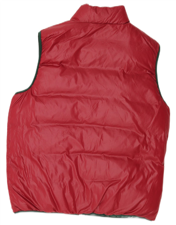 North Sails Herren Reversible Wattierte Weste UK 38 Mittelgrünes Polyamid