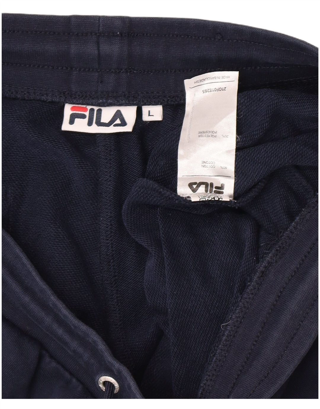 Fila Herren Graphic Sport Shorts Große marineblaue Baumwolle