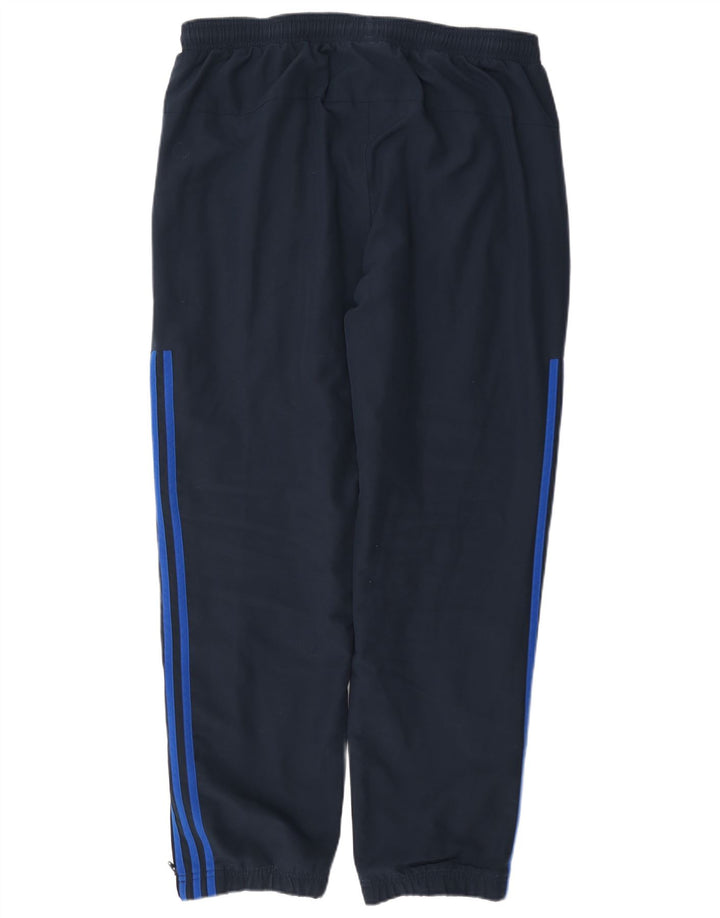 Adidas Herren-Trainingshose, Jogginghose, groß, marineblau, Polyester