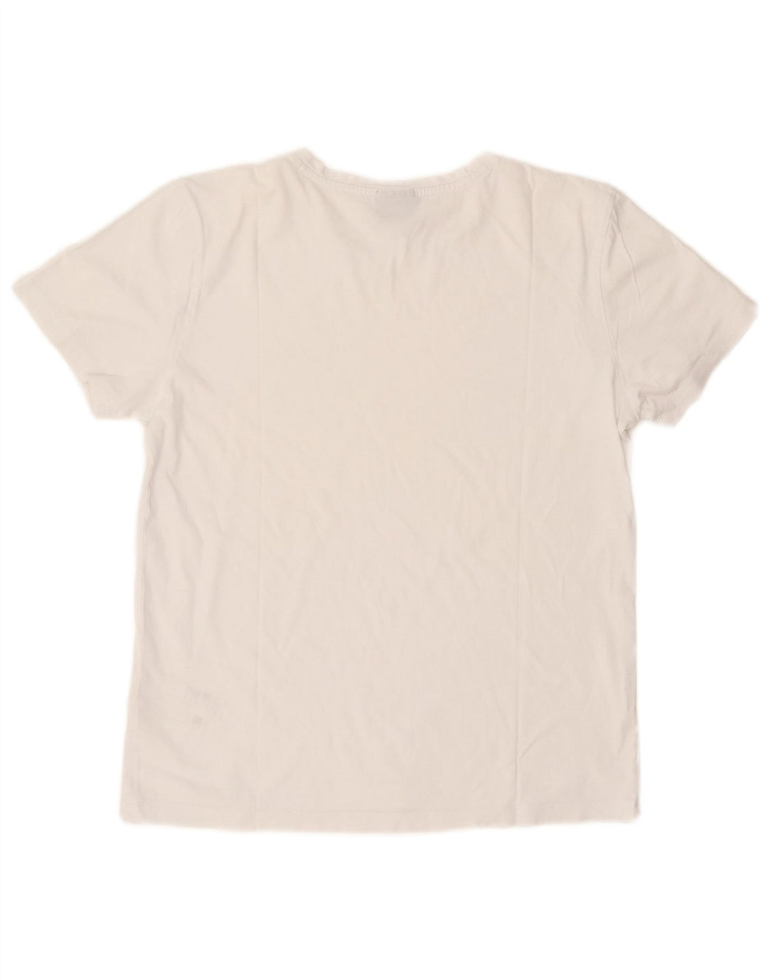 Hugo Boss Slim Fit T-Shirt-Oberteil für Herren aus mittelweißer Baumwolle