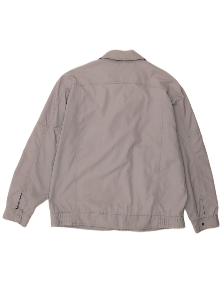 C&A Herren Utility Jacke UK 36 Small Grau Polyester