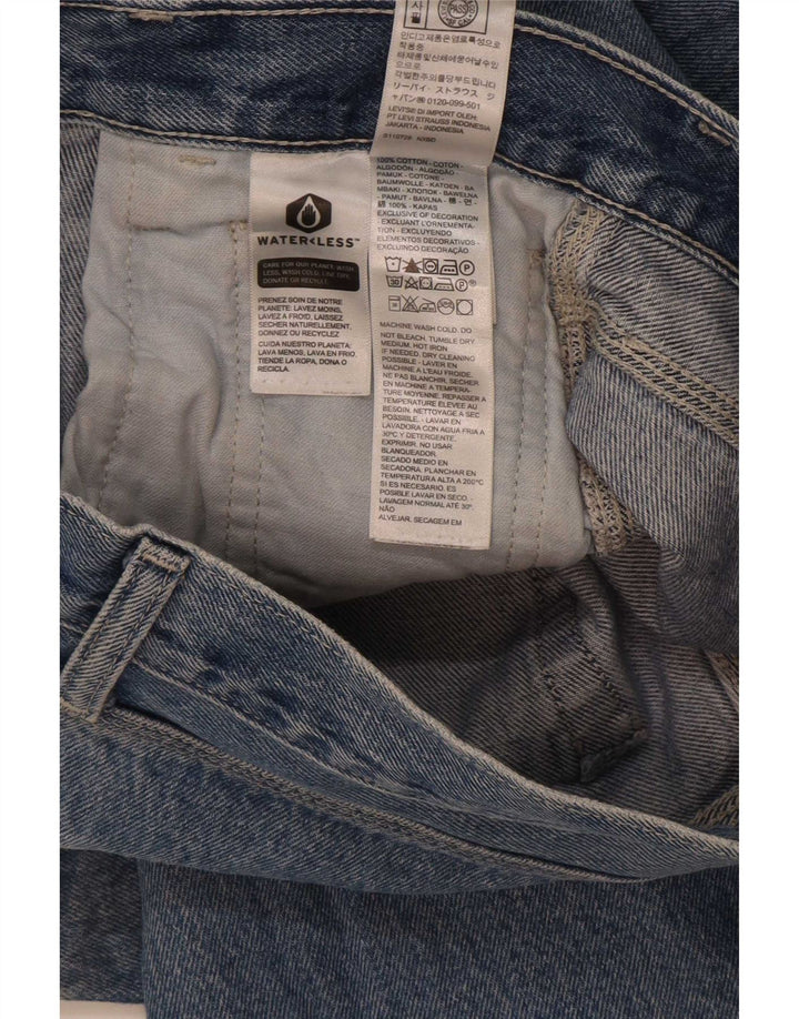 Levi's Herren Cargo Straight Jeans W29 L32 Blaue Baumwolle