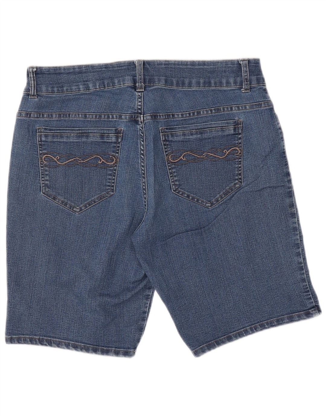 LEE Damen Riders Denim Shorts US 12 Large W32 Blaue Baumwolle