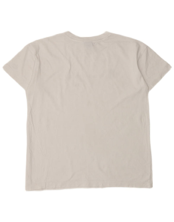Champion Herren-T-Shirt mit Grafik, Größe S, Weiß