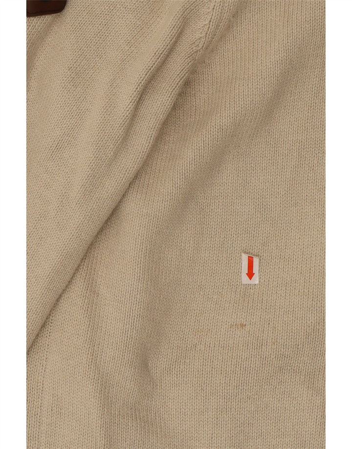 TIMBERLAND Herren Earthkeepers Regular Fit Cardigan Pullover Large Beige