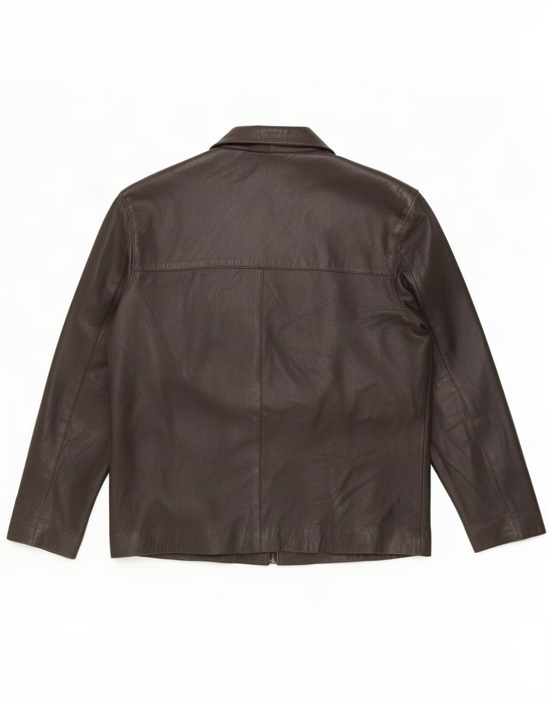 MONTANA Herren Lederjacke UK 40 Large Braun