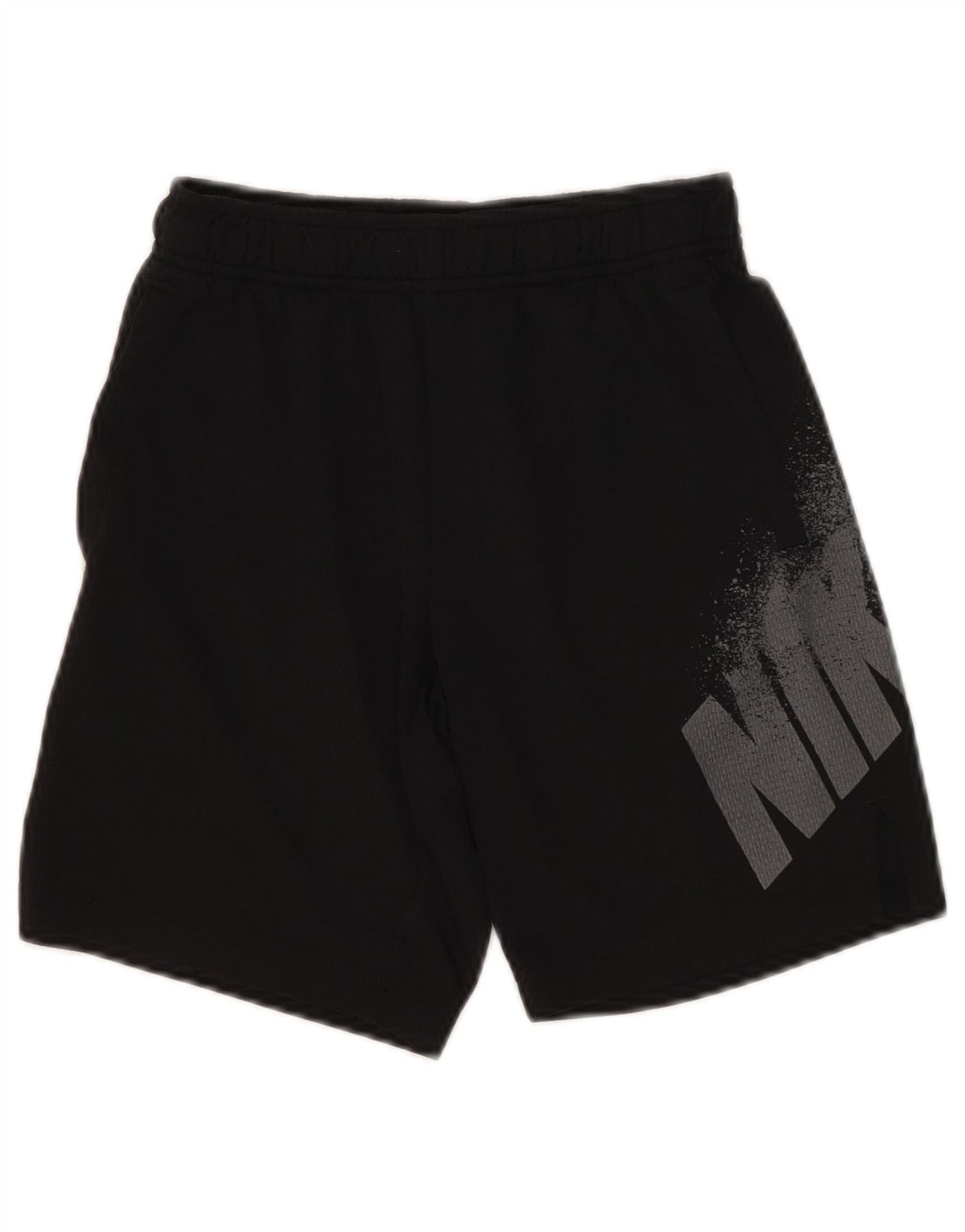 Nike Dri Fit Grafik-Sportshorts für Jungen, 8–9 Jahre, Größe S, Schwarz, Polyester