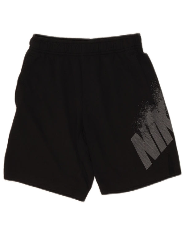 Nike Dri Fit Grafik-Sportshorts für Jungen, 8–9 Jahre, Größe S, Schwarz, Polyester