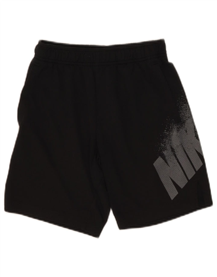 Nike Dri Fit Grafik-Sportshorts für Jungen, 8–9 Jahre, Größe S, Schwarz, Polyester