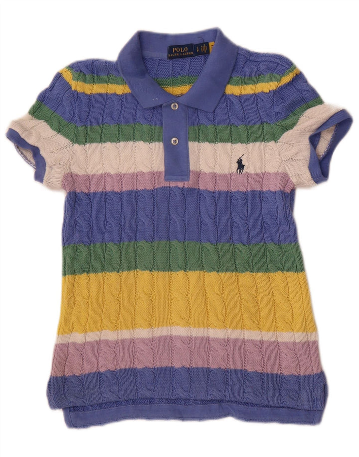 Polo Ralph Lauren Mädchen 11–12 Jahre, klein, mehrfarbig, gestreift