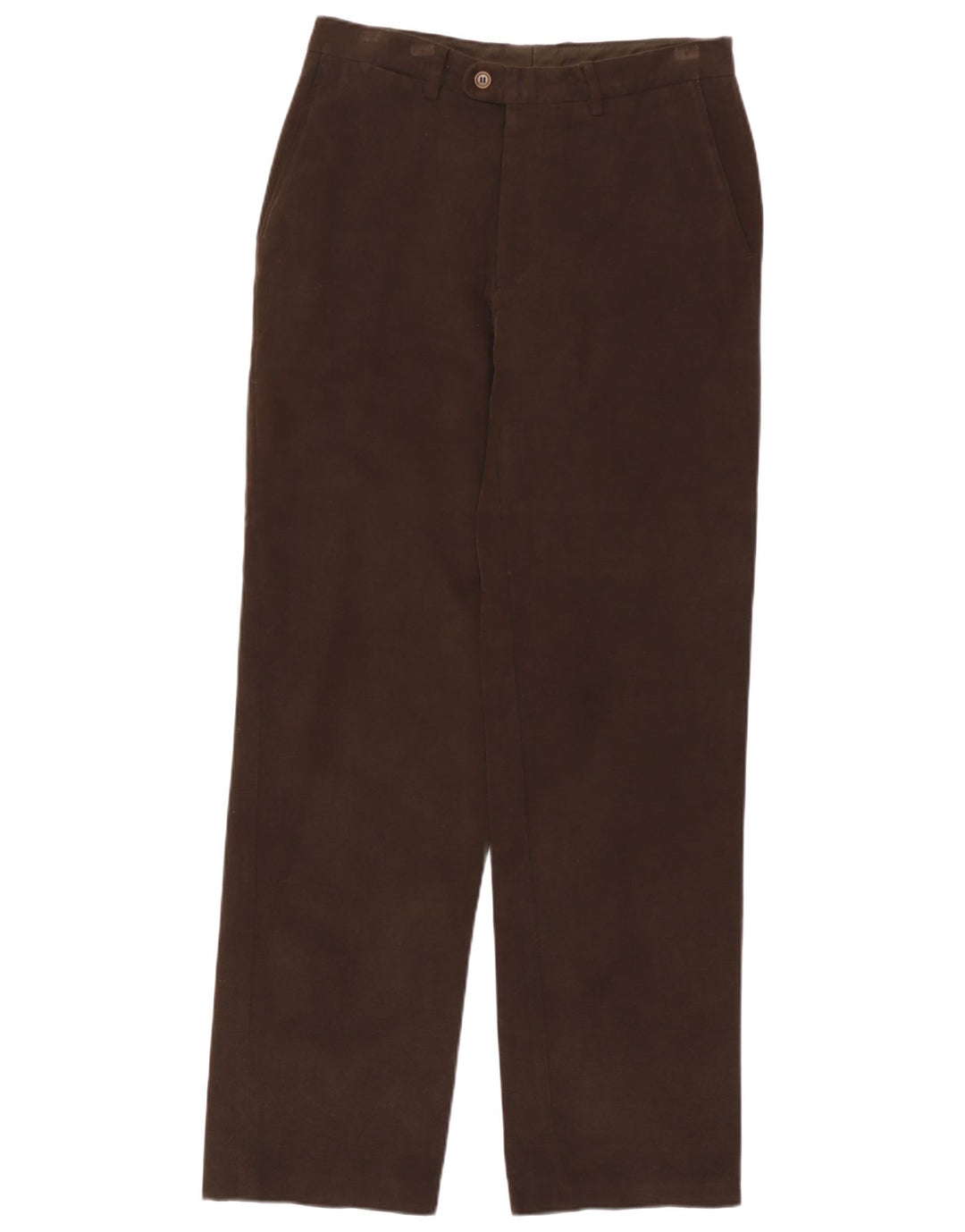 Massimo Dutti Herren EU 40 Medium W31 L31 Braune Baumwolle