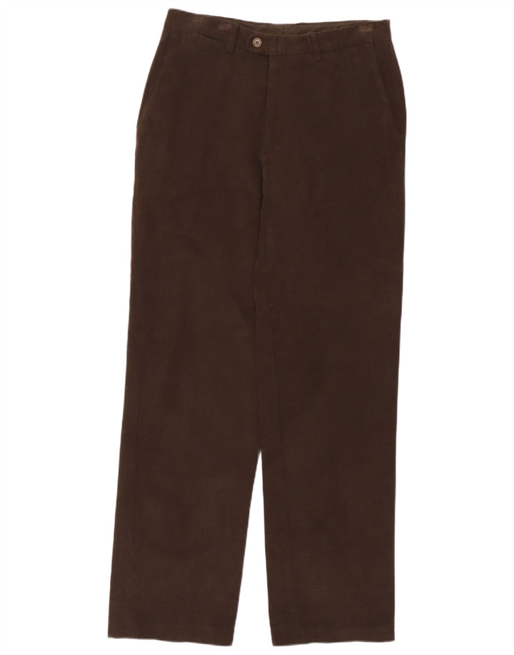Massimo Dutti Herren EU 40 Medium W31 L31 Braune Baumwolle