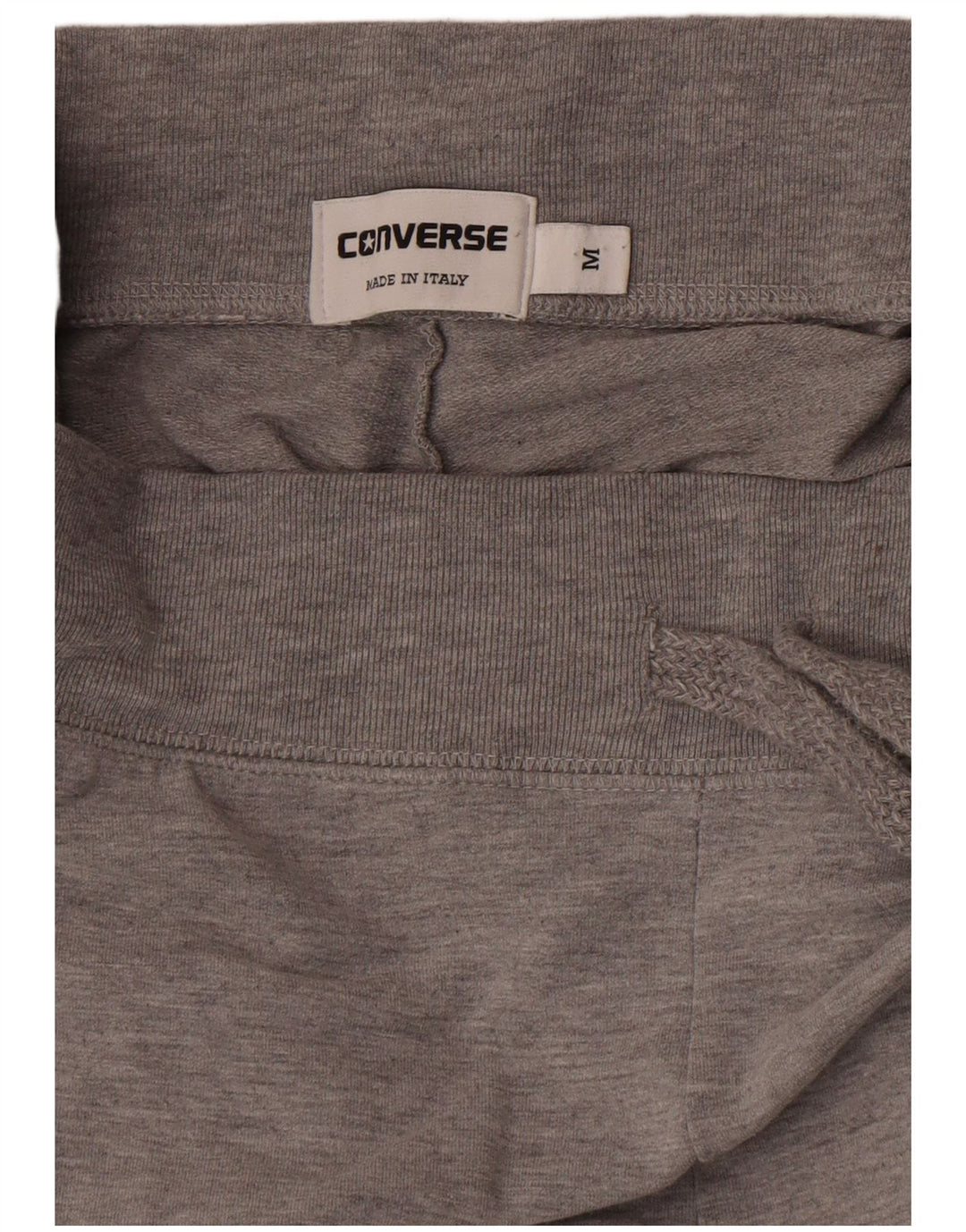 Converse Herren-Trainingshose, Jogginghose, mittelgrau meliert