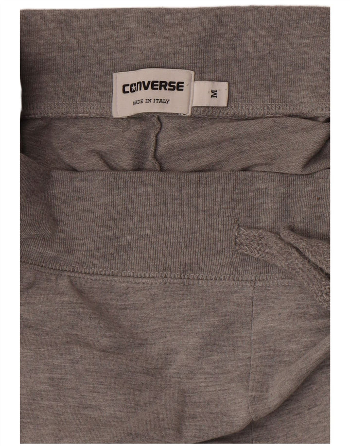 Converse Herren-Trainingshose, Jogginghose, mittelgrau meliert