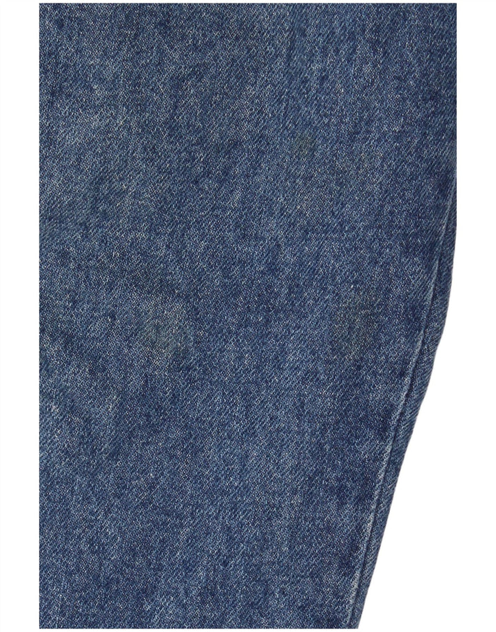 WRANGLER Herren Straight Jeans W34 L30 Blaue Baumwolle