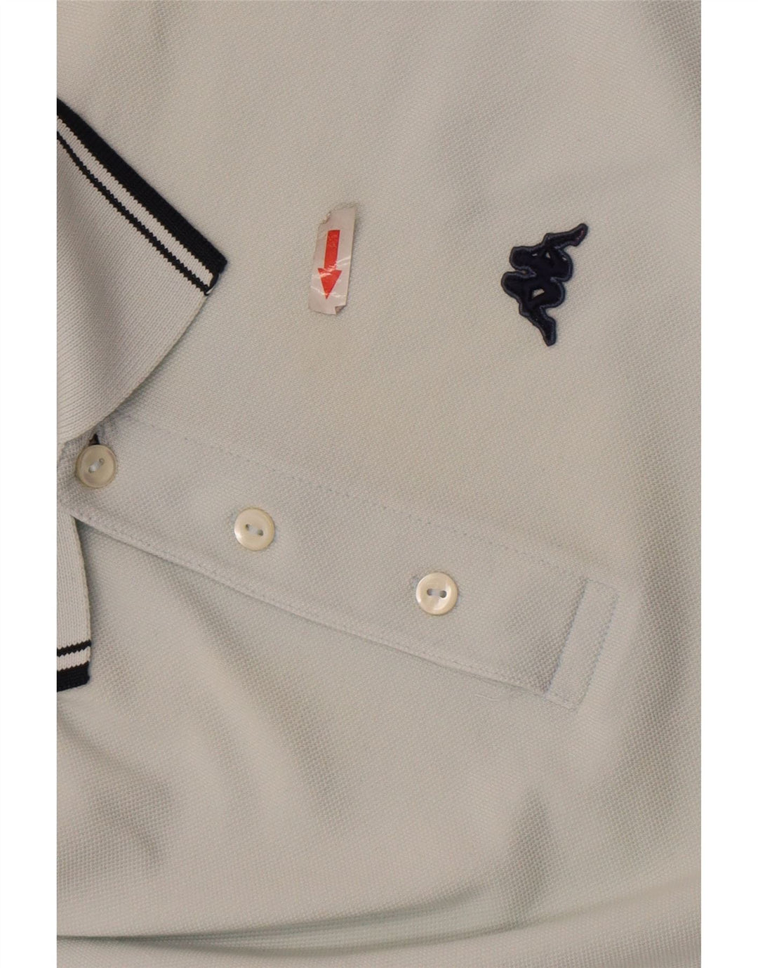 Kappa Herren-Poloshirt aus mittelblauer Baumwolle