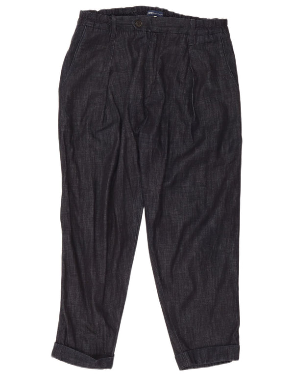 Levi's Damen-Anzughose mit Pegged-Anzug, W34, L26, marineblaue Baumwolle
