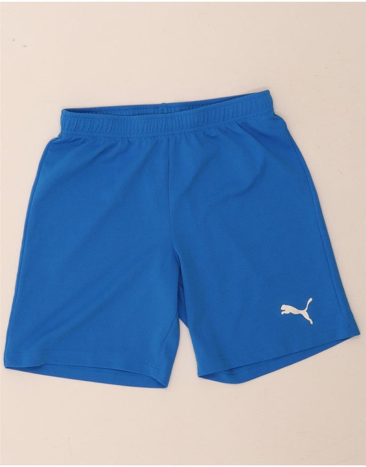 PUMA Mens Sport Shorts Medium Blue Polyester Vintage Puma and Second-Hand Puma from Messina Hembry 