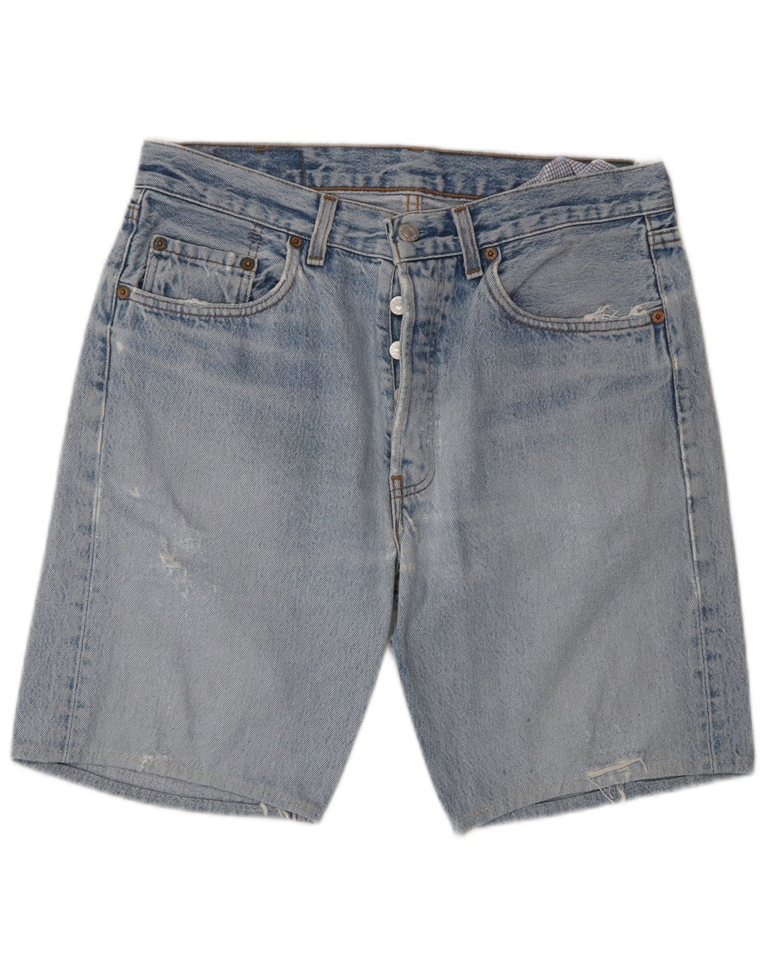 LEVI'S Herren Jeansshorts W30 Mittelblau