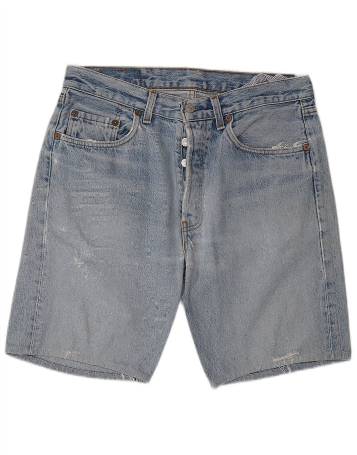 LEVI'S Herren Jeansshorts W30 Mittelblau