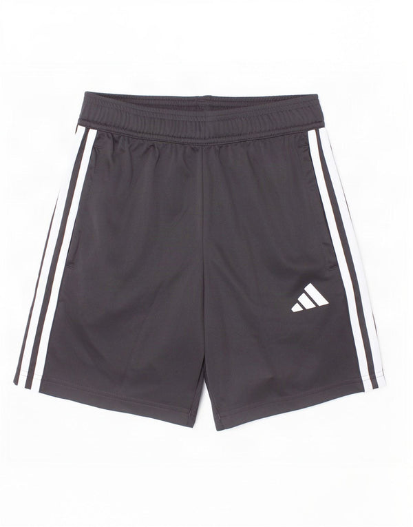 Adidas Sportshorts für Jungen, 11–12 Jahre, schwarzes Polyester