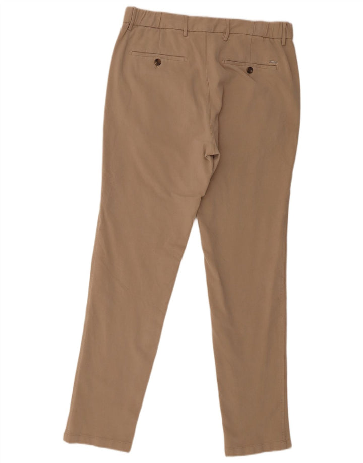 Massimo Dutti Herren Slim Chinohose EU 40 Medium W31 L30 Beige