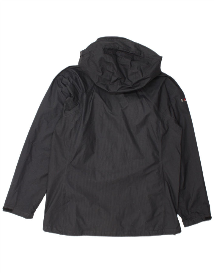 Berghaus Damen-Regenjacke mit Kapuze, UK 14, großes graues Nylon