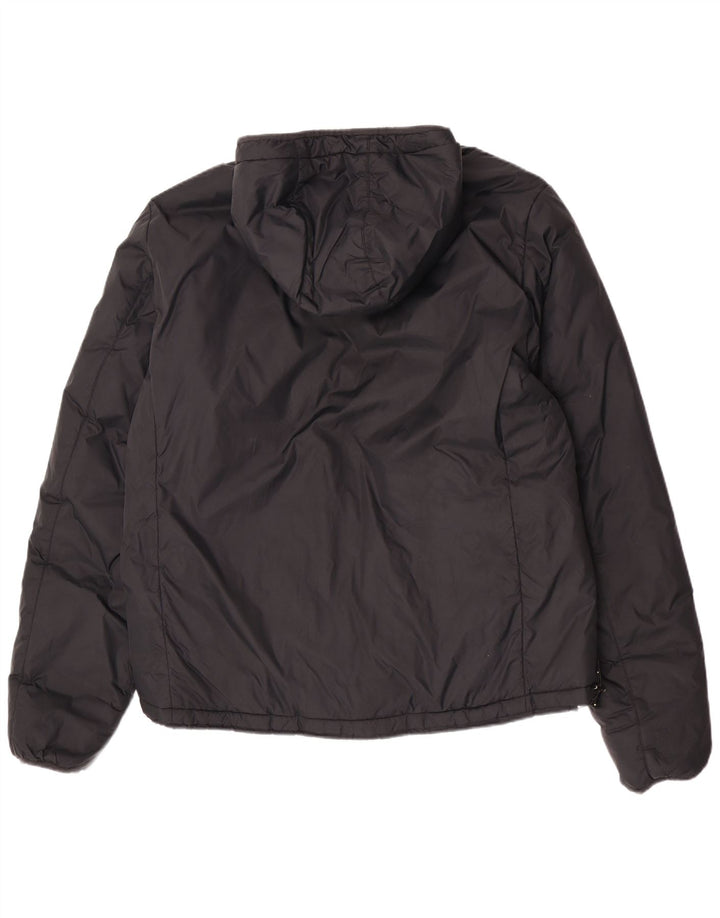 Mistral Herren-Windjacke mit Kapuze, wendbar, Größe 42, XL, Schwarz, Polyamid