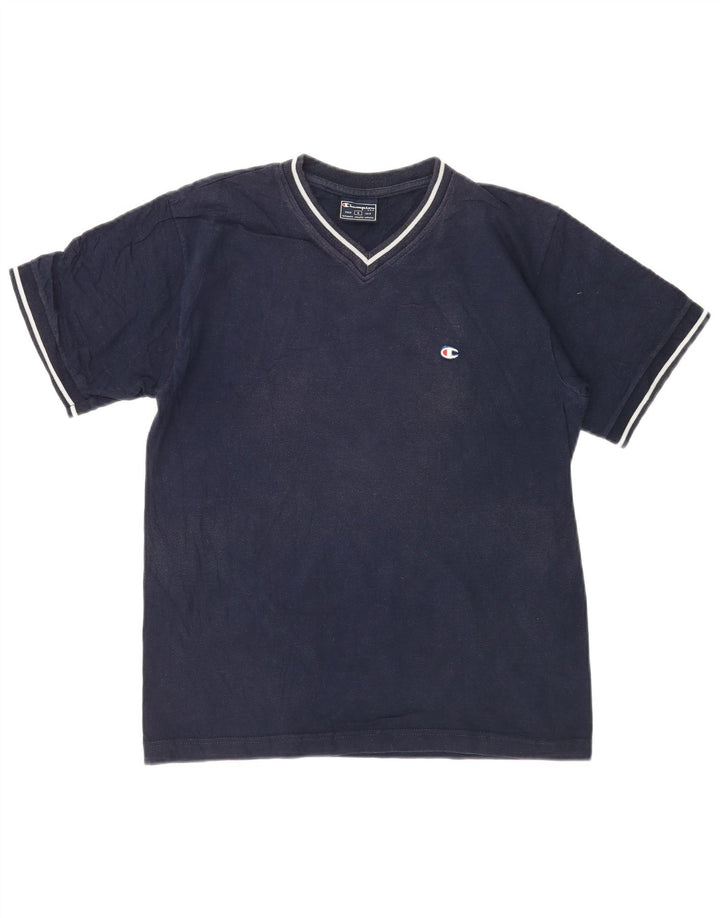 Champion Herren T-Shirt Top Small Marineblau
