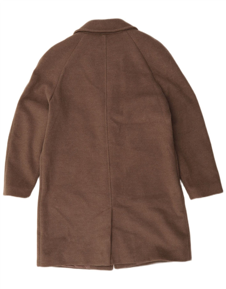 Marks & Spencer Damenmantel UK 14 Mittelbraunes Polyester