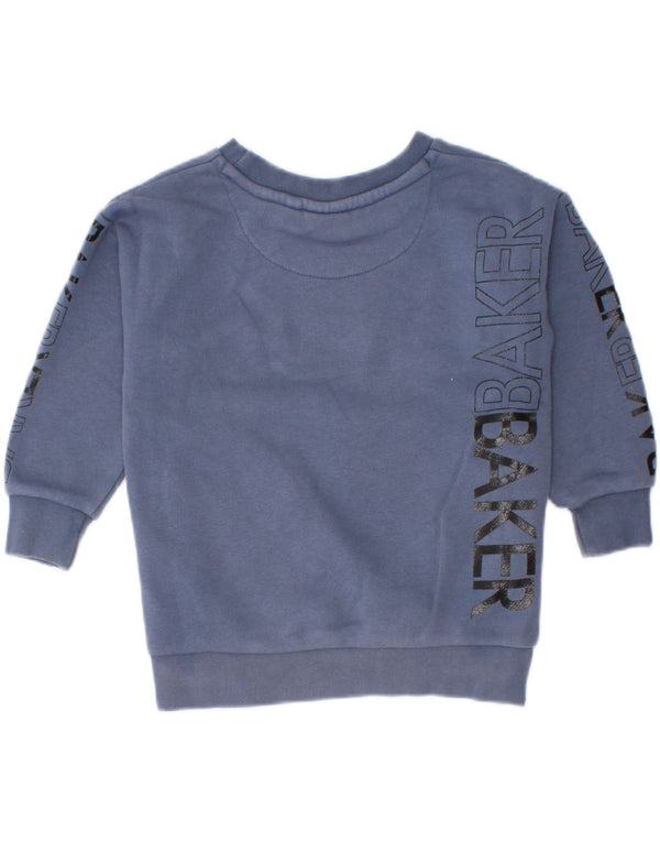 Ted Baker Baby-Jungen-Sweatshirt mit Grafik, Marineblau, Baumwolle, 18–24 Monate