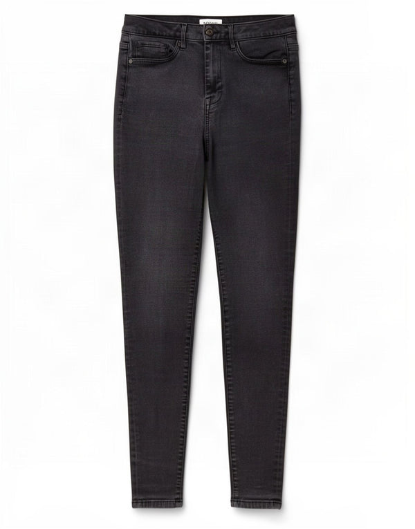Jack Wills Damen Toni Skinny Jeans W30 L32 Graue Baumwolle