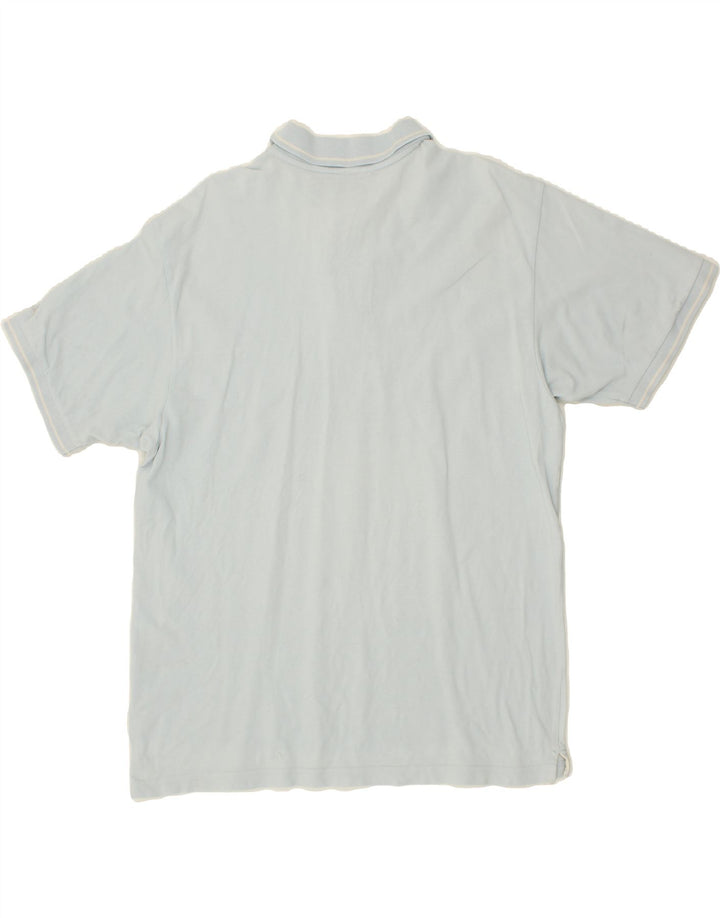 CHAMPION Mens Polo Shirt XL Blue Cotton Vintage Champion and Second-Hand Champion from Messina Hembry 