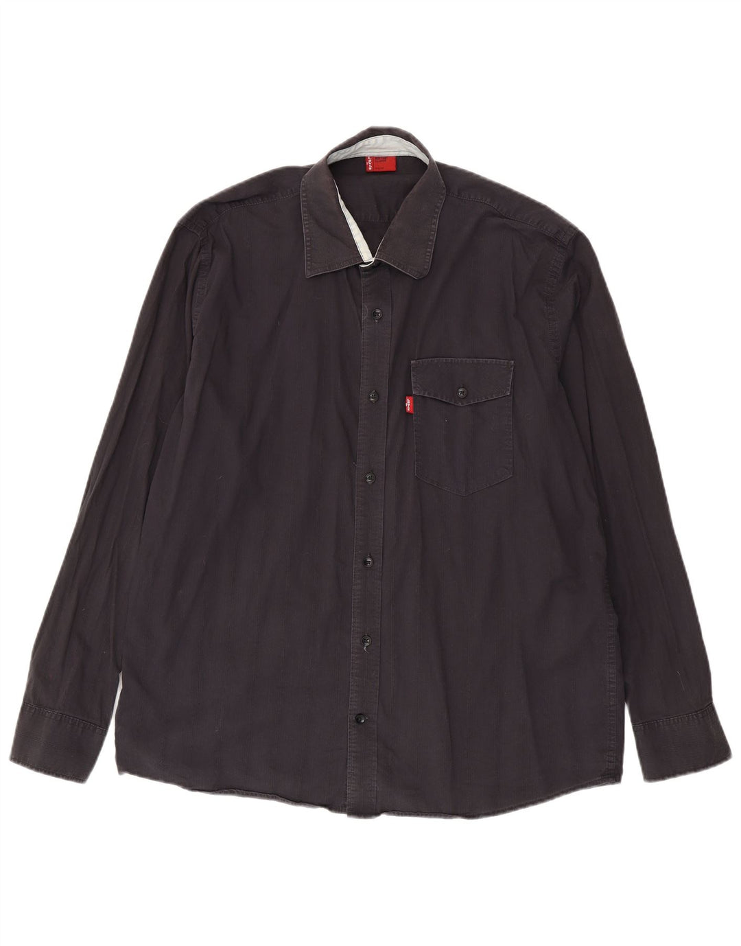 Levi's Herrenhemd XL aus grauer Baumwolle