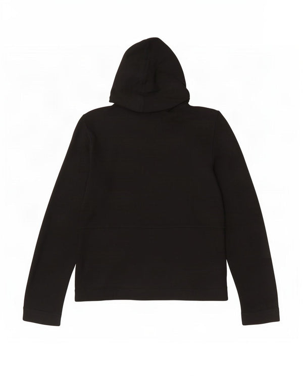Nine West Damen-Kapuzenpullover mit Reißverschluss, UK 12, Mittelschwarz, Viskose