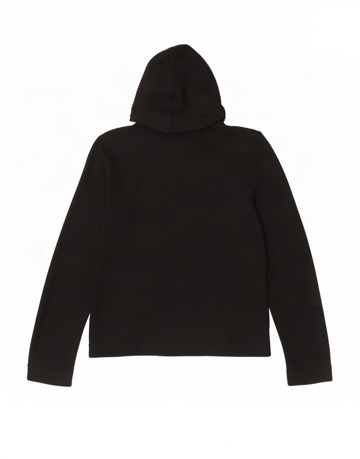 Nine West Damen-Kapuzenpullover mit Reißverschluss, UK 12, Mittelschwarz, Viskose