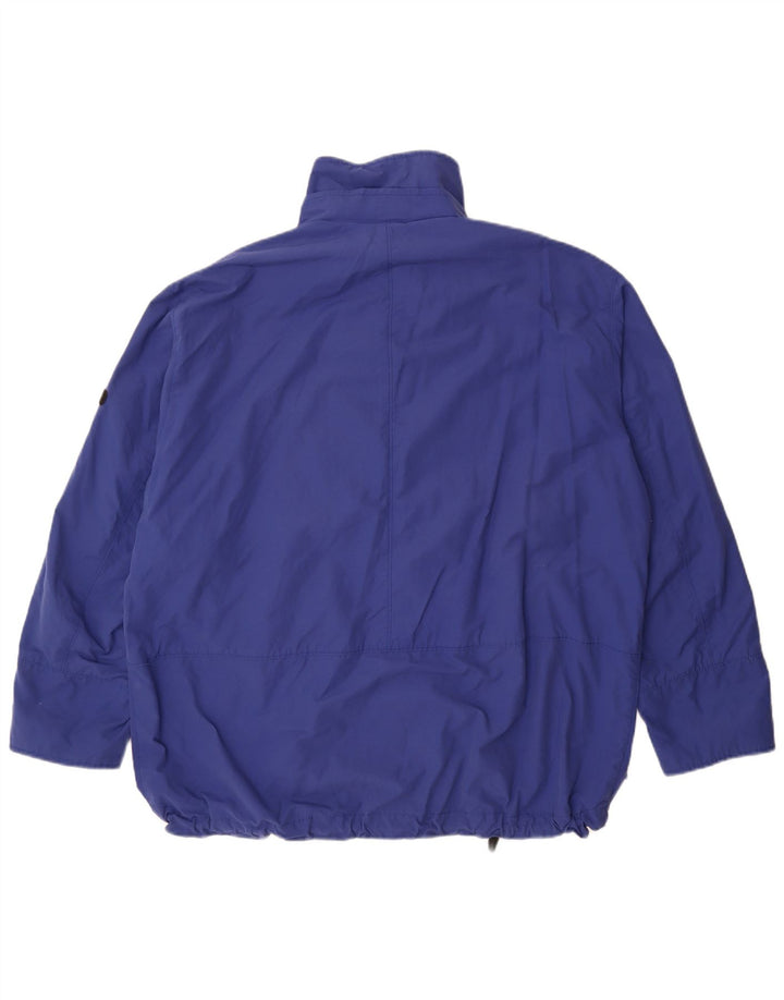 Hugo Boss Herren Regenjacke EU 48 Mittelblau Polyamid Sport