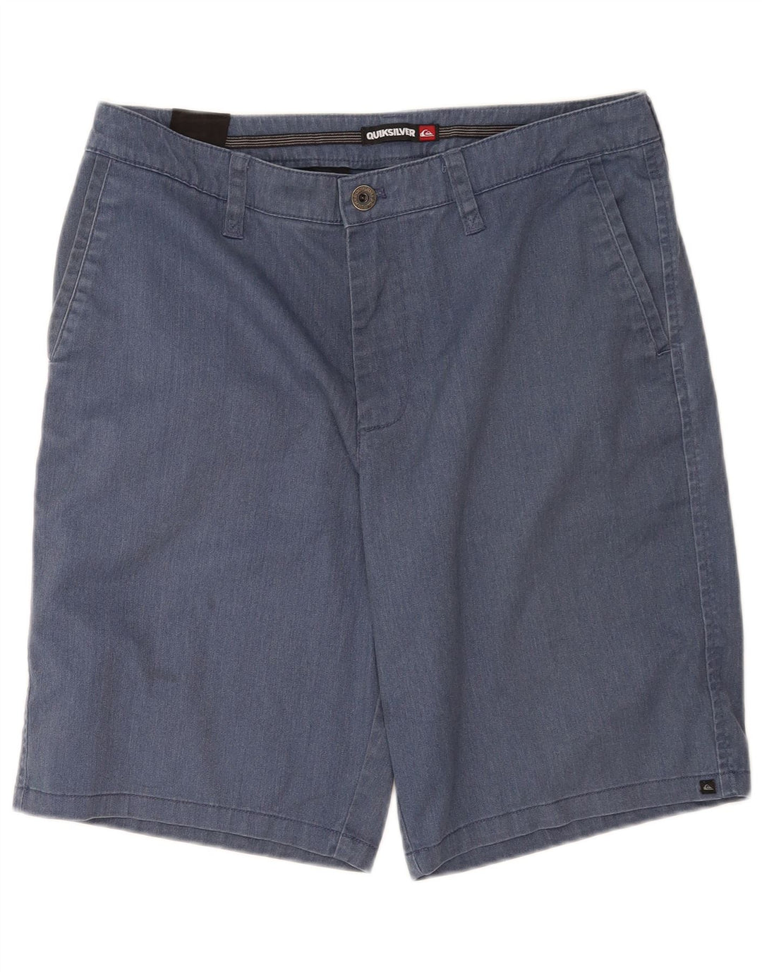 Quiksilver Herren Chinoshorts W33 mittelblaue Baumwolle