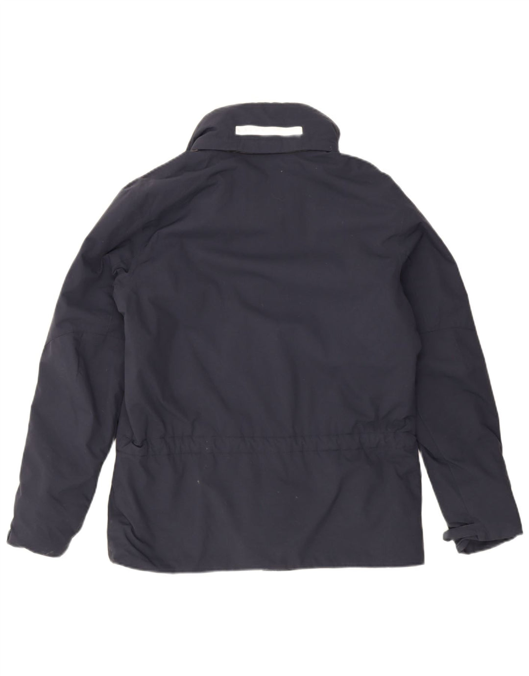 Slam Herren-Windbreakerjacke mit Kapuze, UK 36, Größe S, marineblaues Nylon