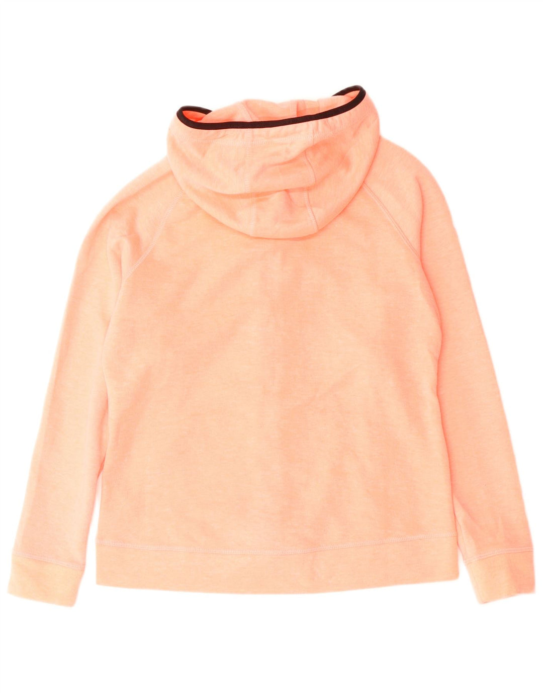 SUPERDRY Damen-Kapuzenpullover mit grafischem Reißverschluss, UK 16, Größe L, Orange, Polyester