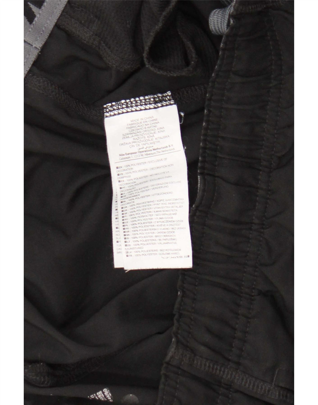 Nike Herren Dri Fit Trainingshose, Größe L, Schwarz, Polyester