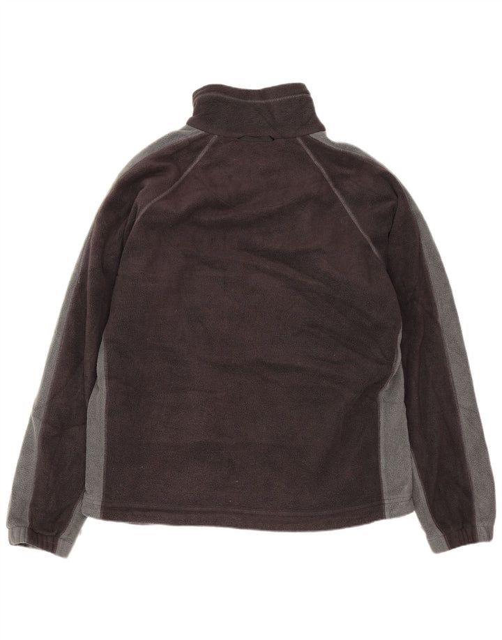 COLUMBIA Herren Interchange Fleecejacke UK 38 Mittelschwarz Farbblock