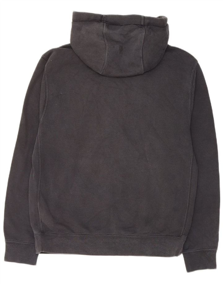Nike Herren-Kapuzenpullover mit Reißverschluss, Größe S, schwarze Baumwolle