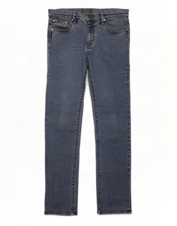 Ralph Lauren Damen Slim Jeans US 8 Medium W30 L30 Blaue Baumwolle