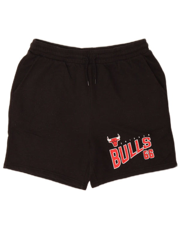 NBA Boys Chicago Bulls Graphic Sport Shorts 15–16 Jahre, schwarze Baumwolle