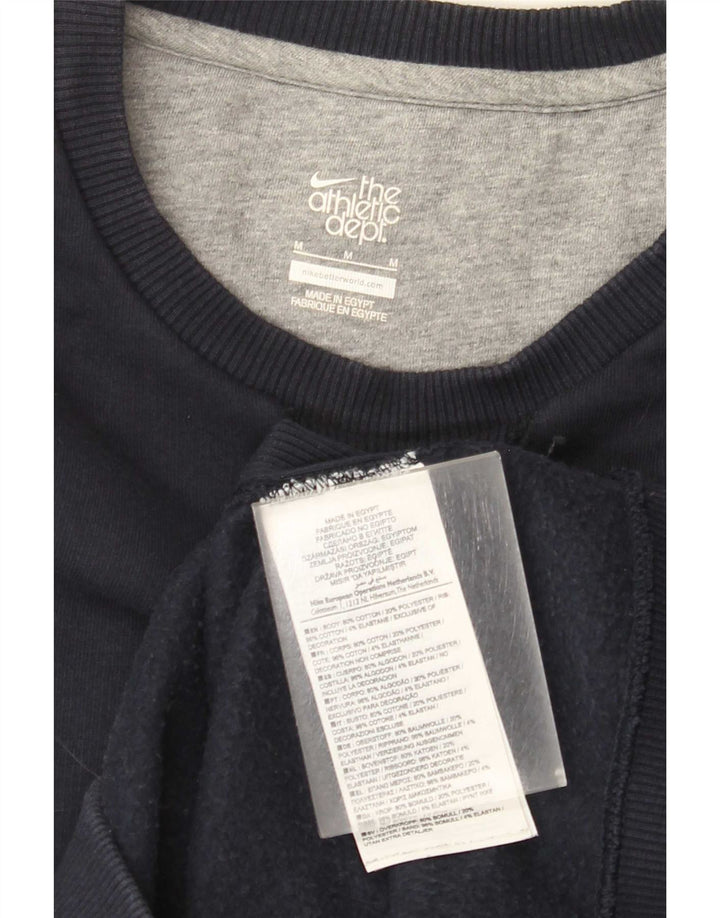 Nike Herren-Sweatshirt, mittelgroß, marineblau, Baumwolle