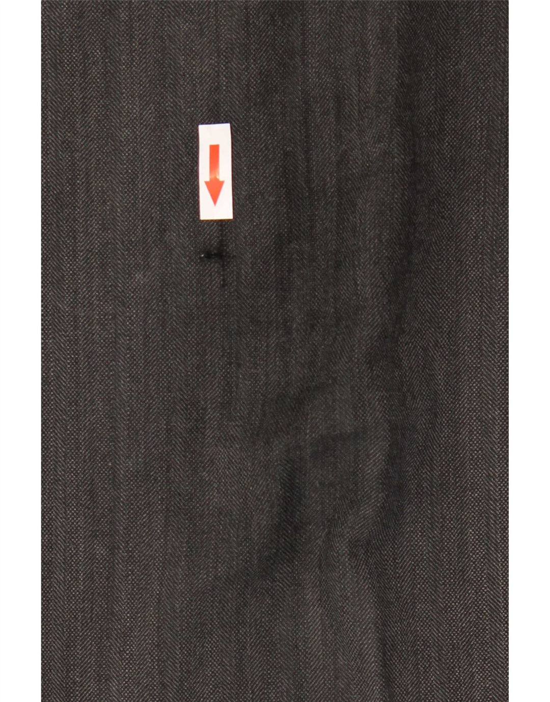 Gerade Herren-Anzughose von Marks & Spencer, W36, L31, schwarzes Polyester