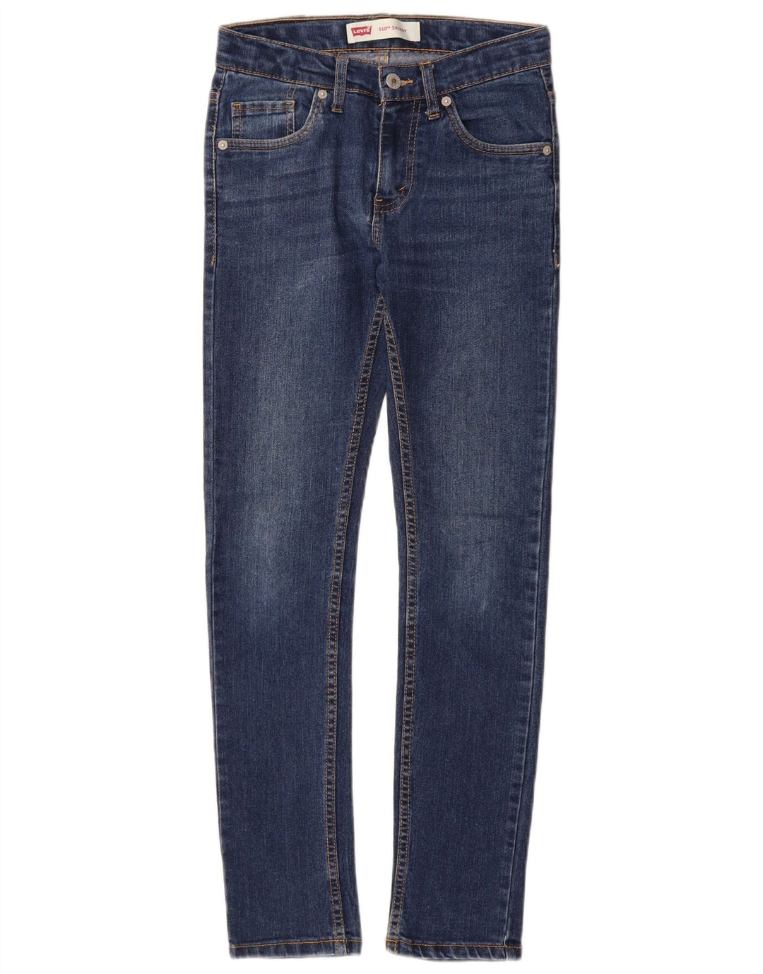 LEVI'S Jungen 510 Skinny Jeans 11–12 Jahre W24 L28 Blau